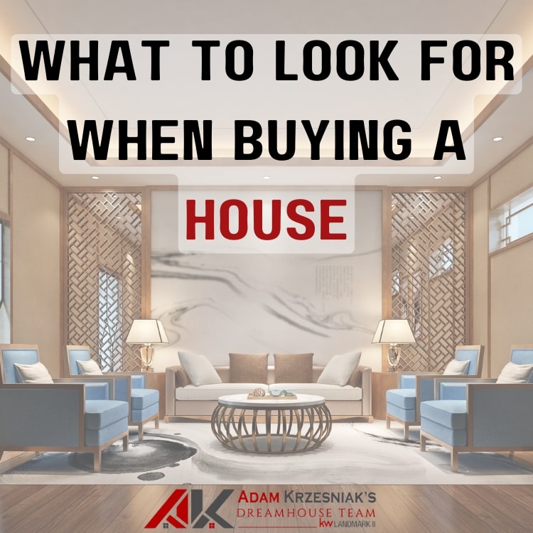 What to look for when buying a house